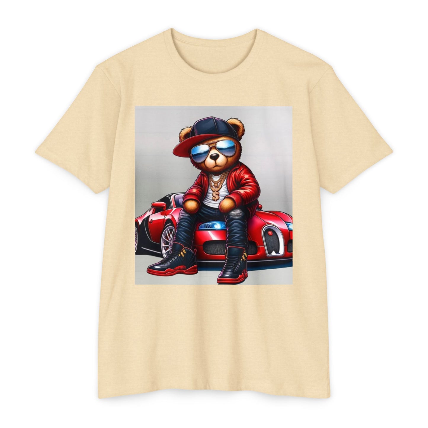 Cool Bear Streetwear T-Shirt - Unisex Graphic Tee for Car Enthusiasts