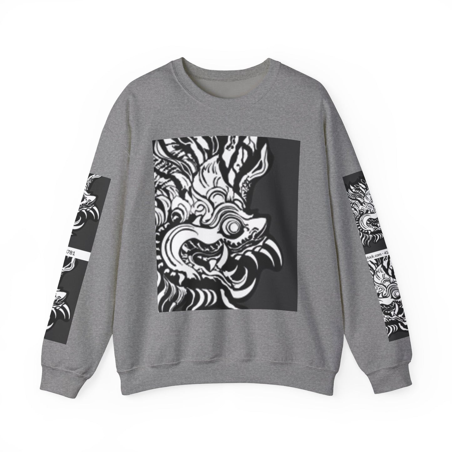 Bold Graphic Crewneck Sweatshirt - Unisex Heavy Blend™ - Perfect for Streetwear and Casual Outings