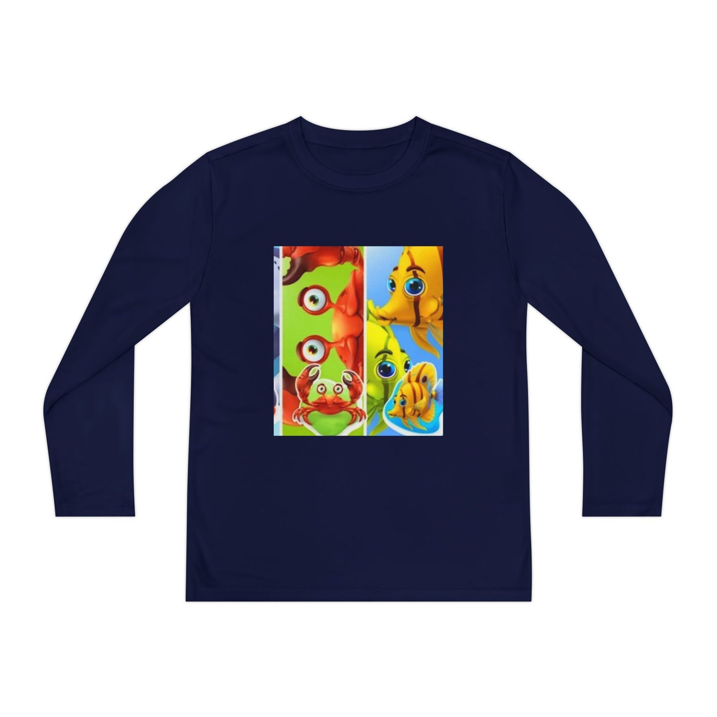 Vibrant Youth Long Sleeve Tee - Fun Animal Designs for Playful Kids