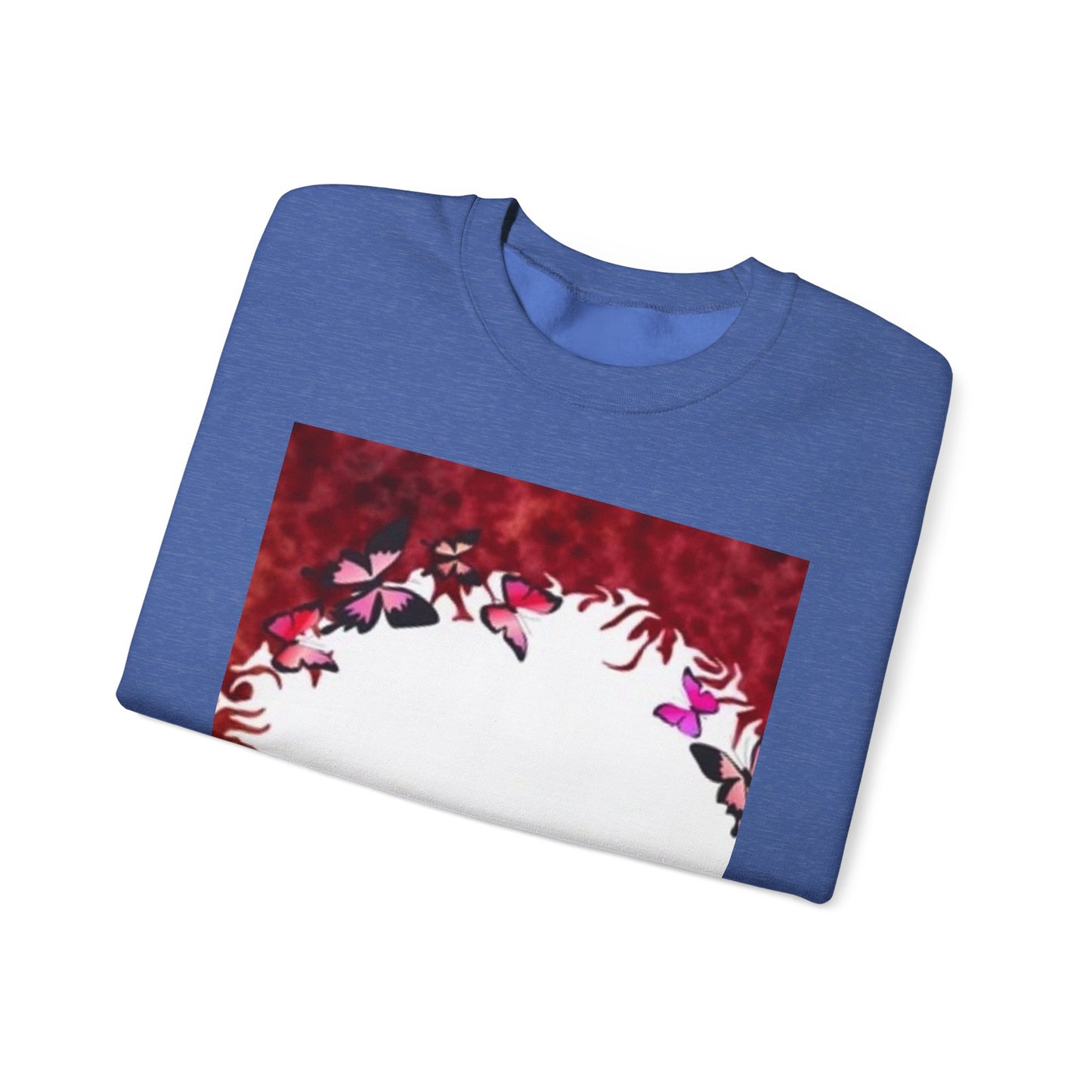 Floral Nature Crewneck Sweatshirt - Cozy Unisex Pullover for Nature Lovers