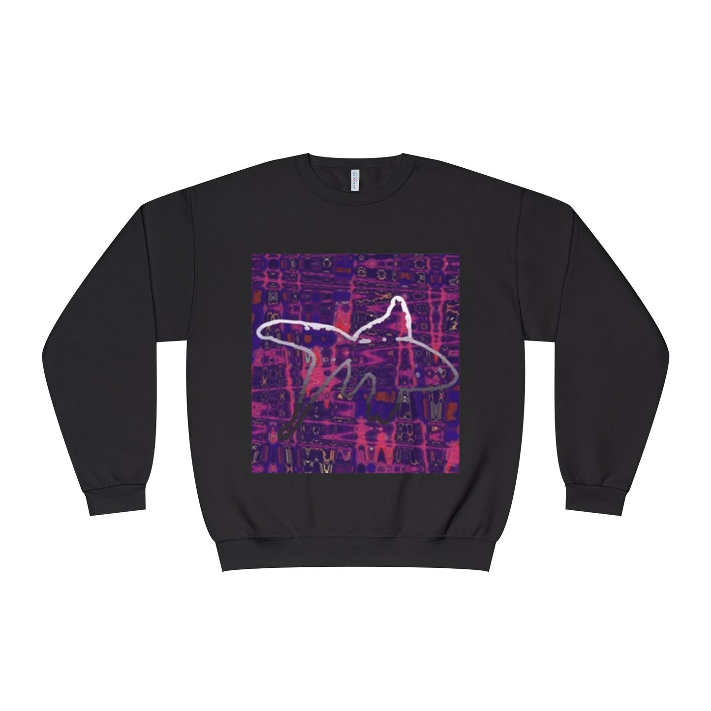 Artistic Crewneck Sweatshirt - Unisex Abstract Design for Cozy Comfort