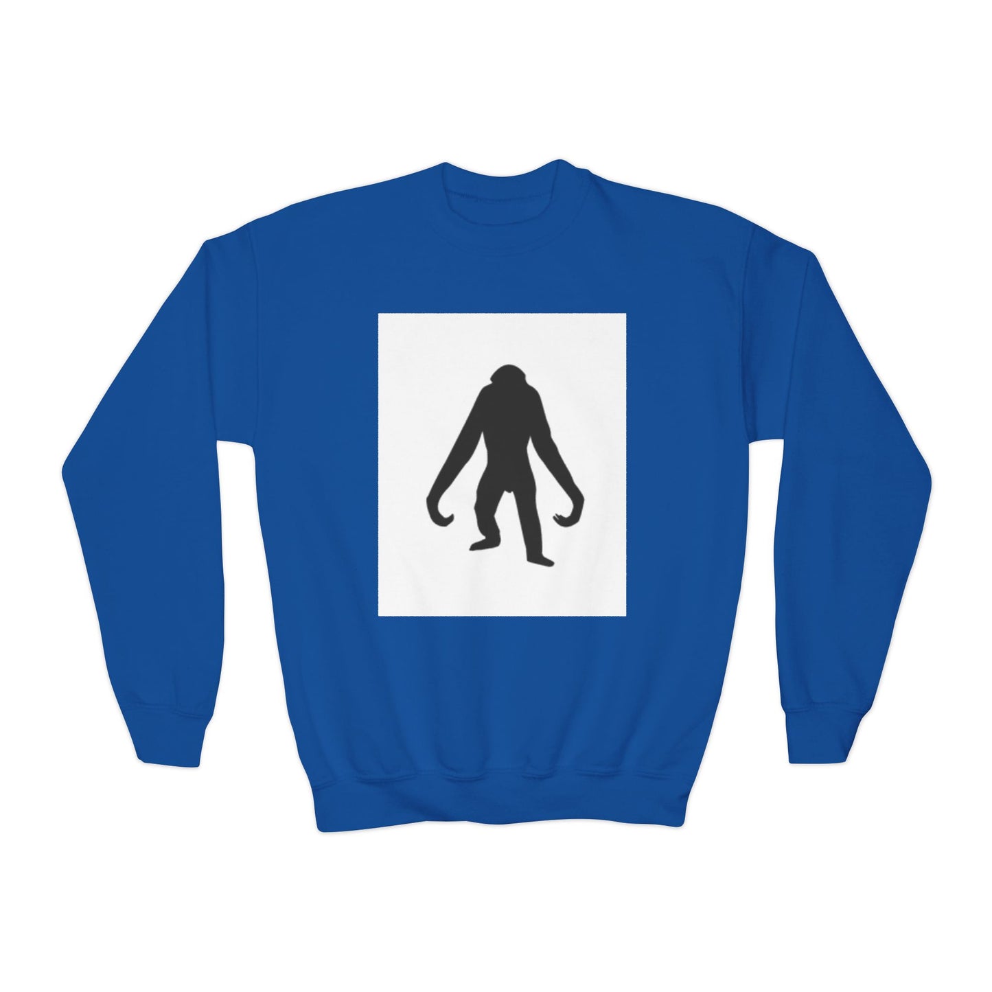 Beach Vibes Youth Crewneck Sweatshirt with Tropical Design