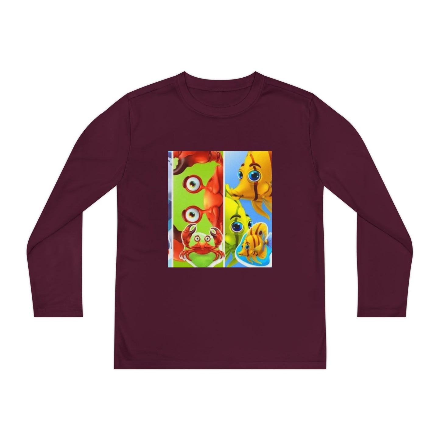 Vibrant Youth Long Sleeve Tee - Fun Animal Designs for Playful Kids