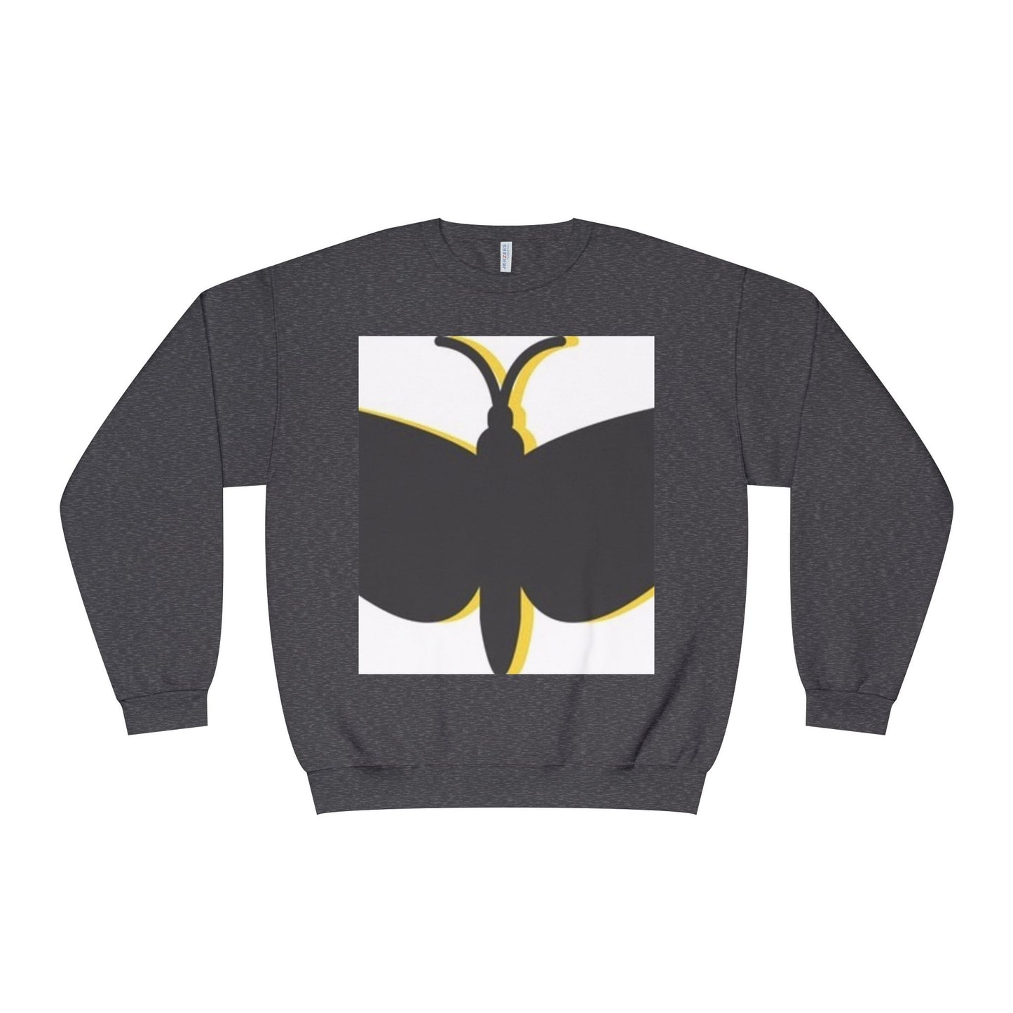 Butterfly Emblem Unisex Sweatshirt - Cozy Style for Nature Lovers