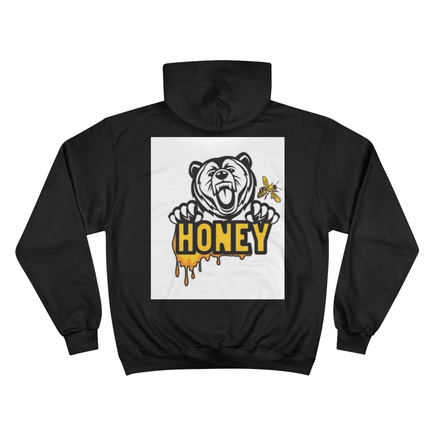 Honey Bear Champion Hoodie - Fun & Cozy Streetwear