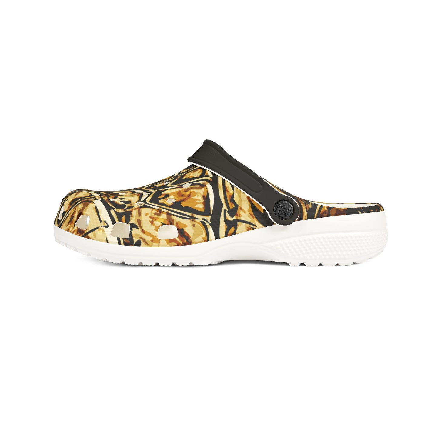Stylish EVA Foam Rubber Clogs - Trendy Leopard Print Shoes for Comfort and Style