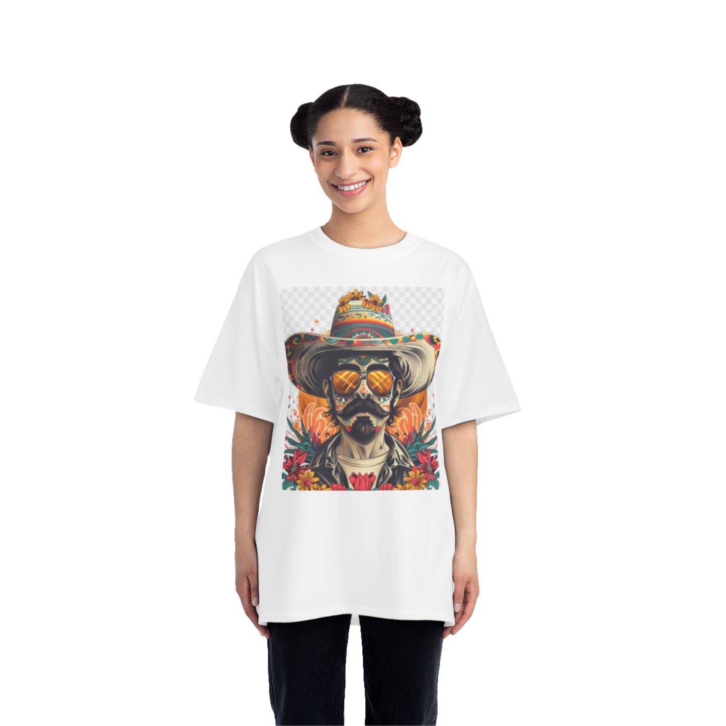 Colorful Day of the Dead Graphic T-Shirt