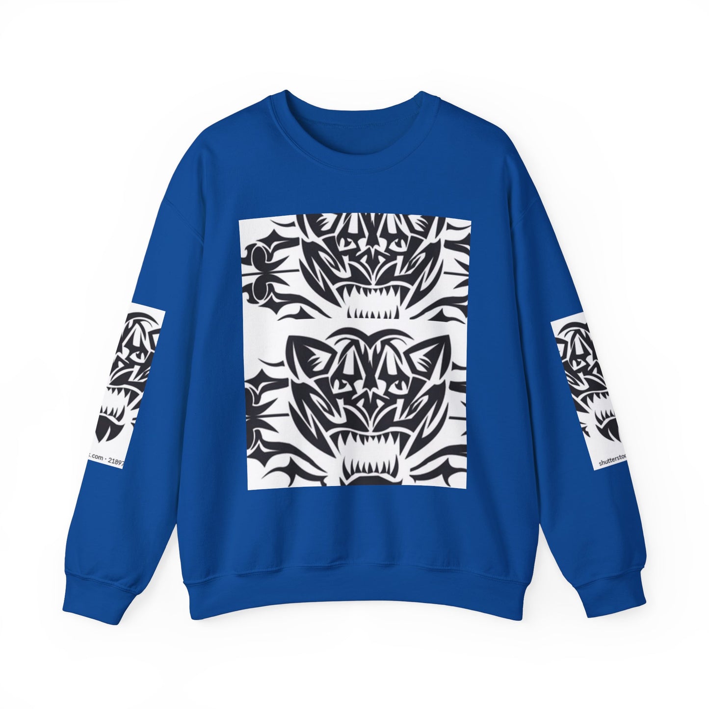 Bold Tiger Graphic Unisex Sweatshirt - Fierce Animal Design