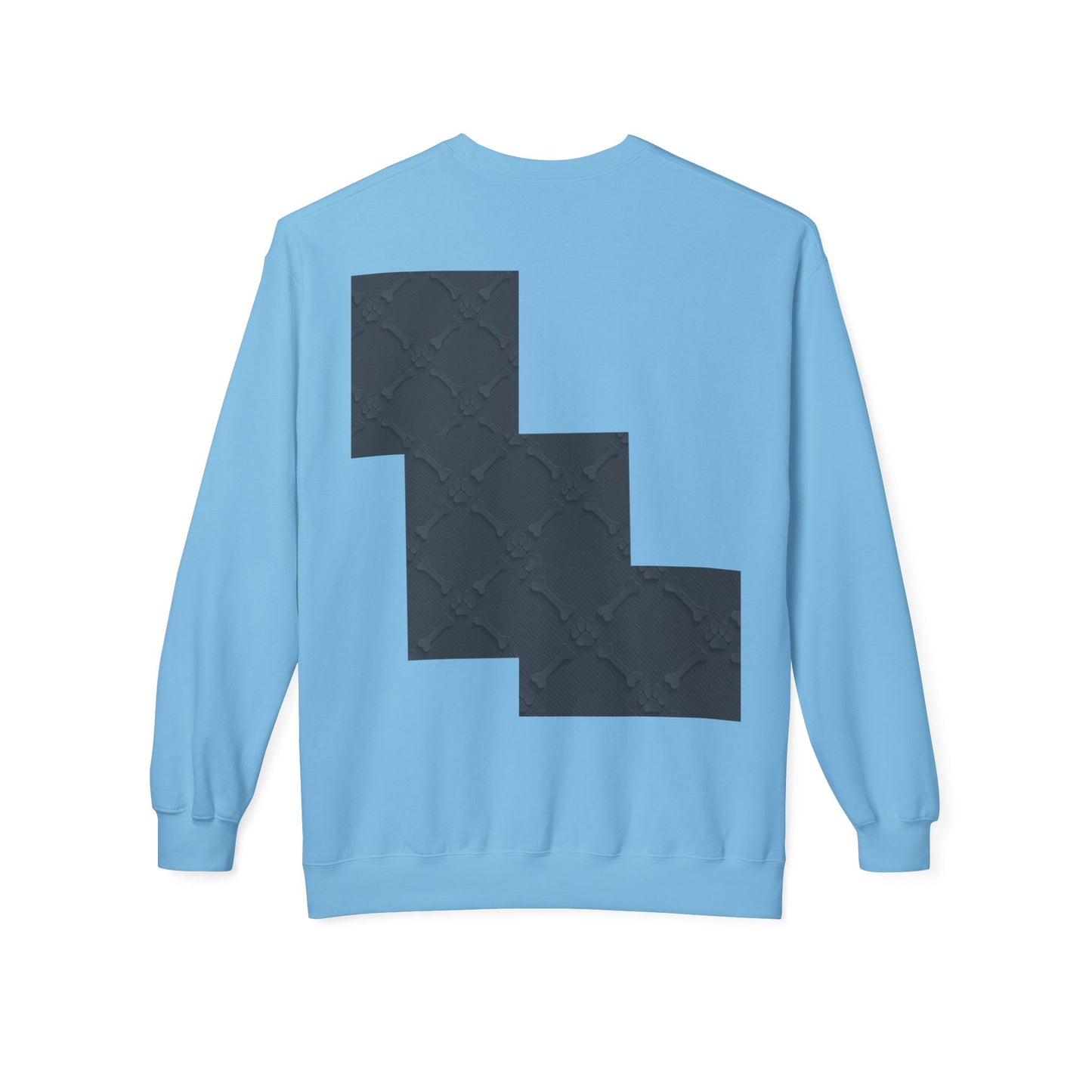 Minimalist Pet-Themed Crewneck Sweatshirt for Animal Lovers
