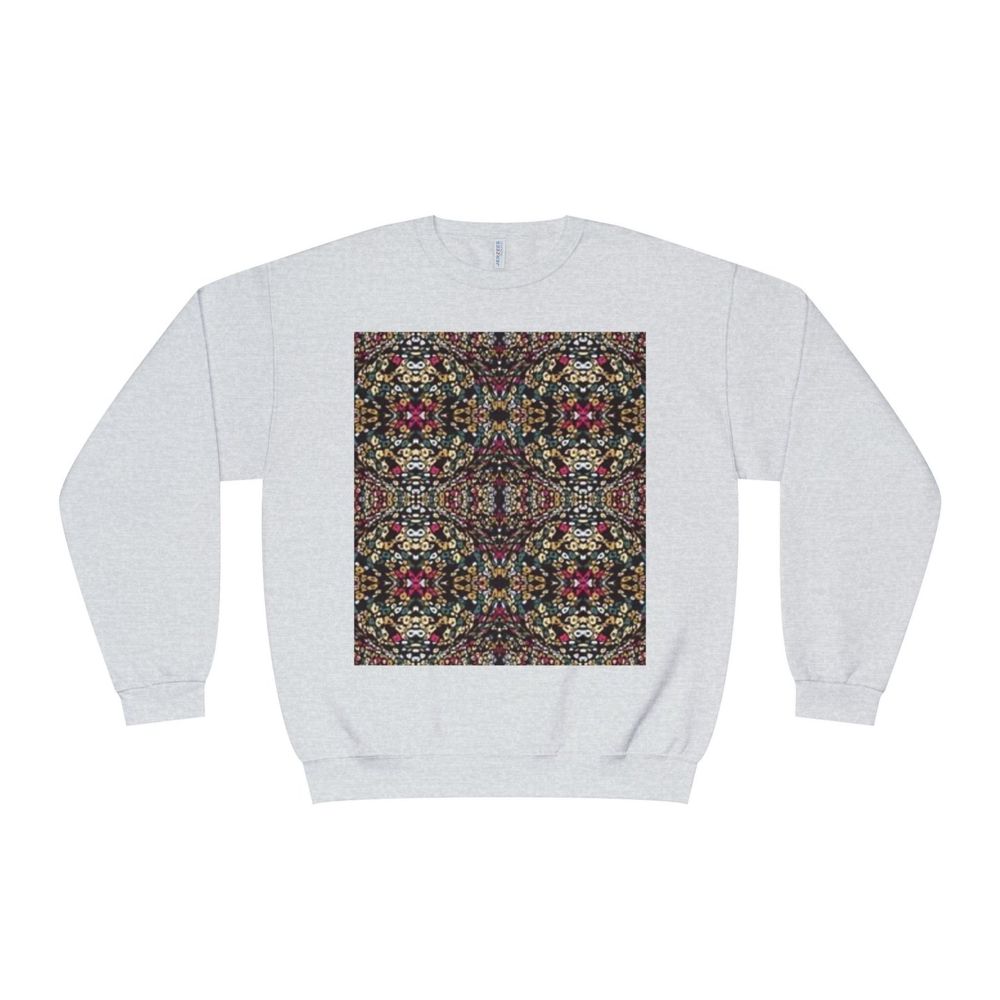Vibrant Floral Pattern Unisex Crewneck Sweatshirt