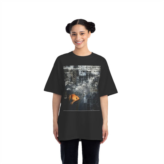 Artistic Goldfish Short-Sleeve T-Shirt for Creative Souls