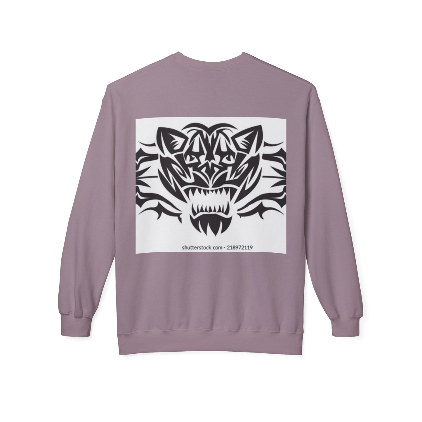 Fierce Tiger Graphic Sweatshirt for Nature Lovers