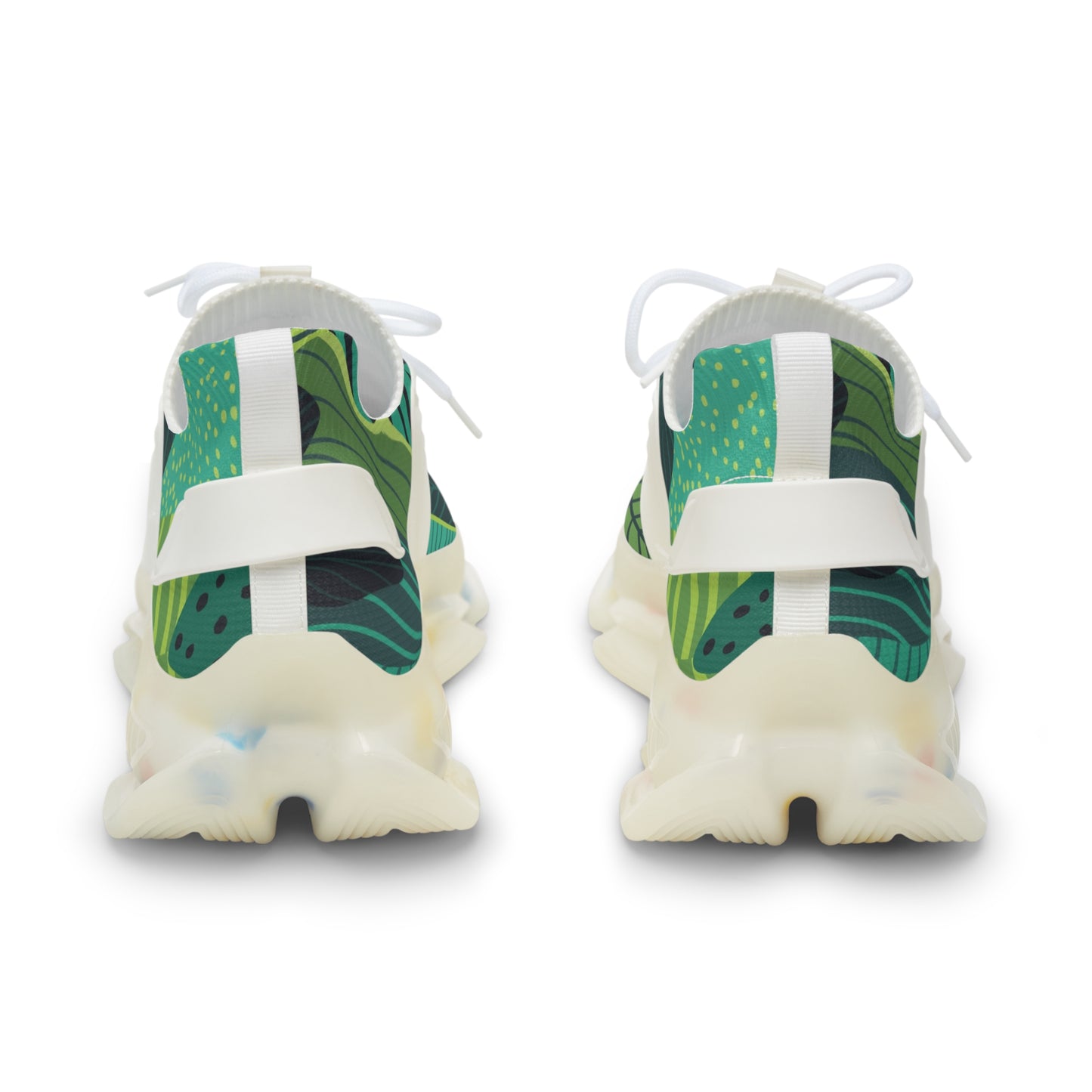 Tropical Men's Mesh Sneakers - Eco-Friendly Athletic Shoes for Outdoor Adventures