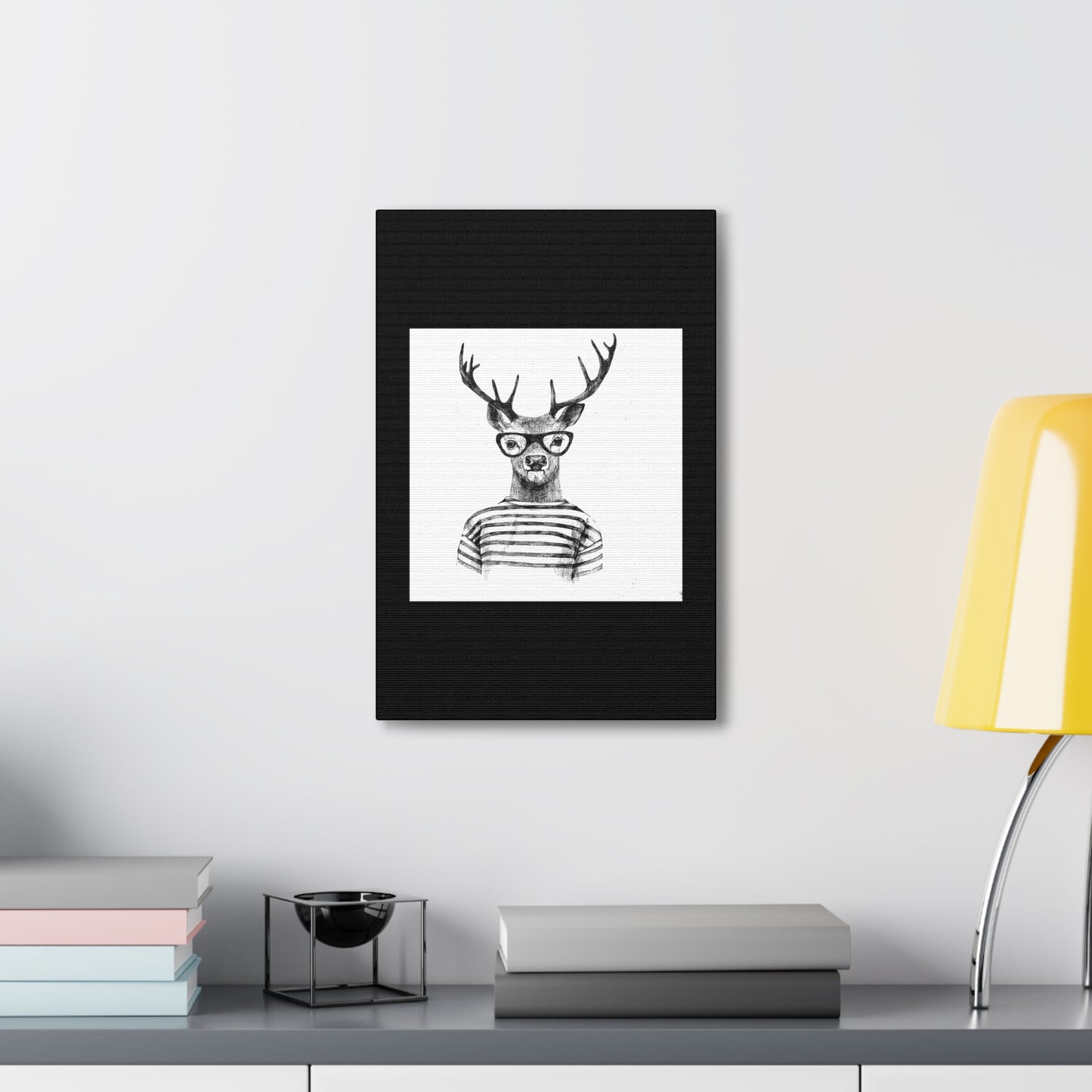 Whimsical Deer Canvas Gallery Wraps - Unique Home Decor for Animal Lovers