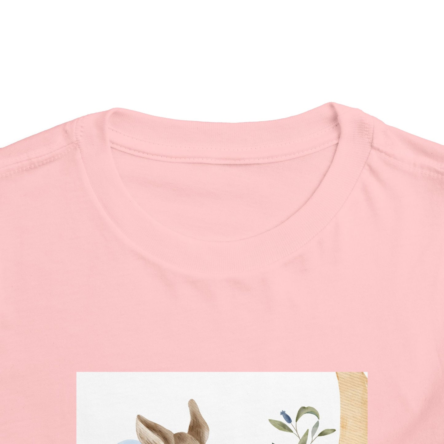 Whimsical Fawn Toddler Tee - Cute Short Sleeve Shirt for Kids