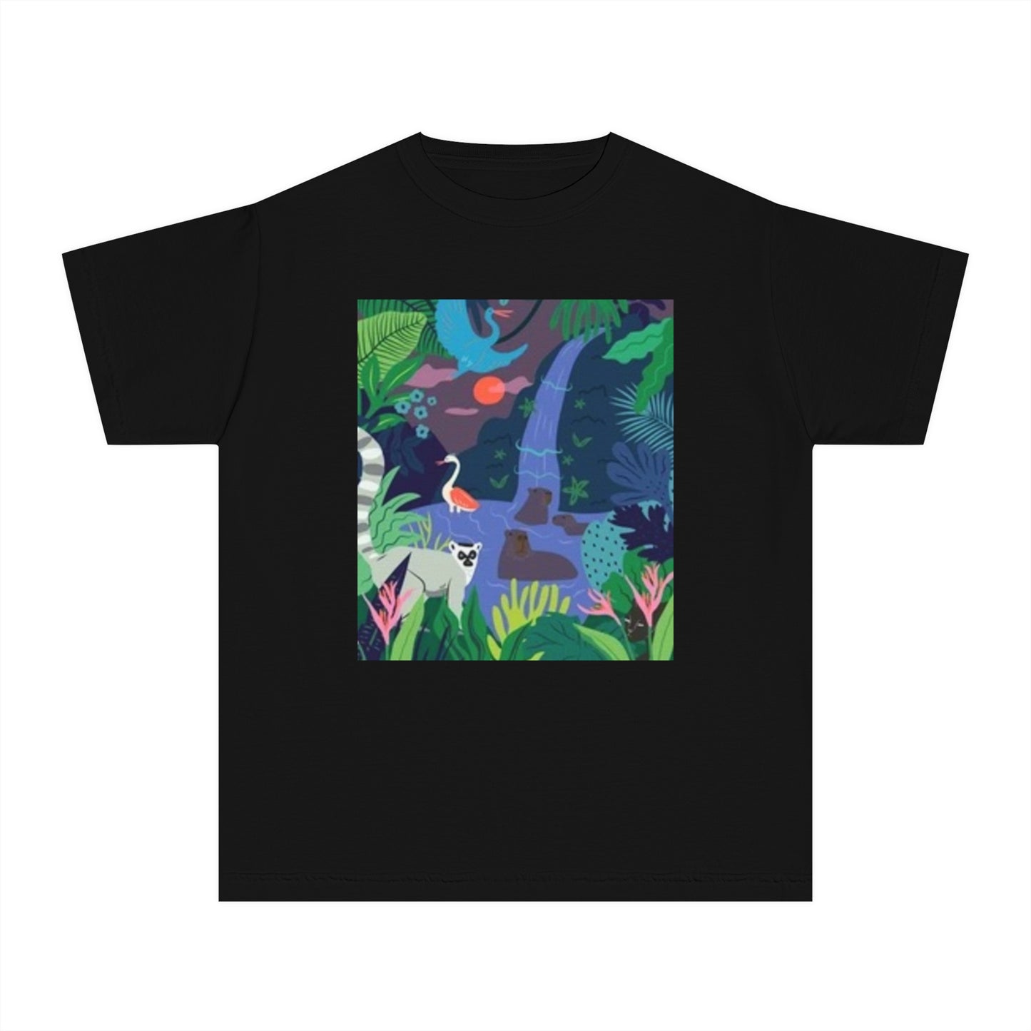 Colorful Jungle Adventure Youth Tee