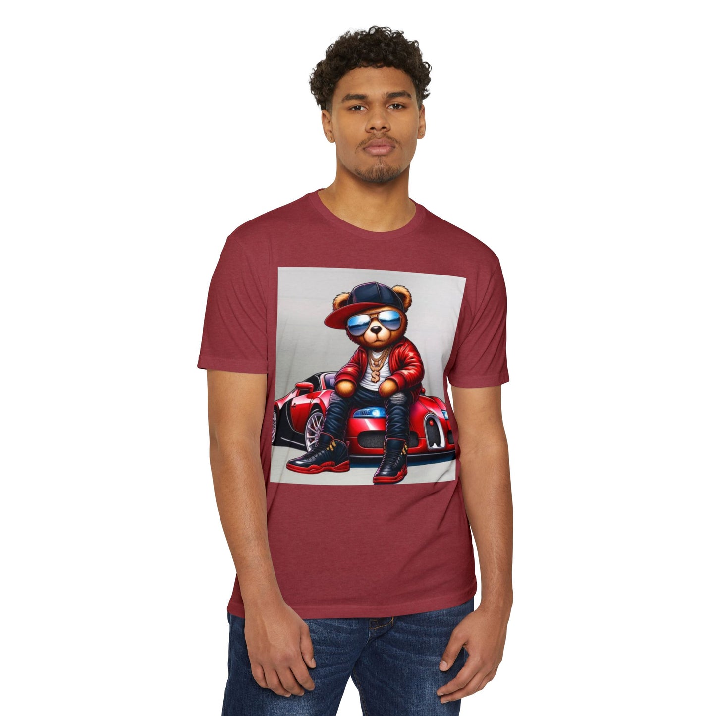 Cool Bear Streetwear T-Shirt - Unisex Graphic Tee for Car Enthusiasts