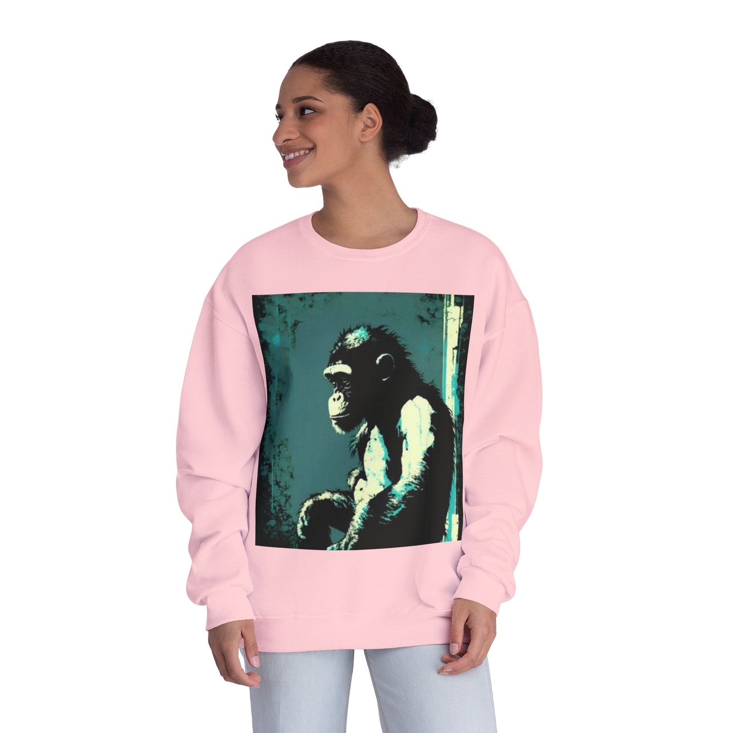 Artistic Gorilla Crewneck Sweatshirt
