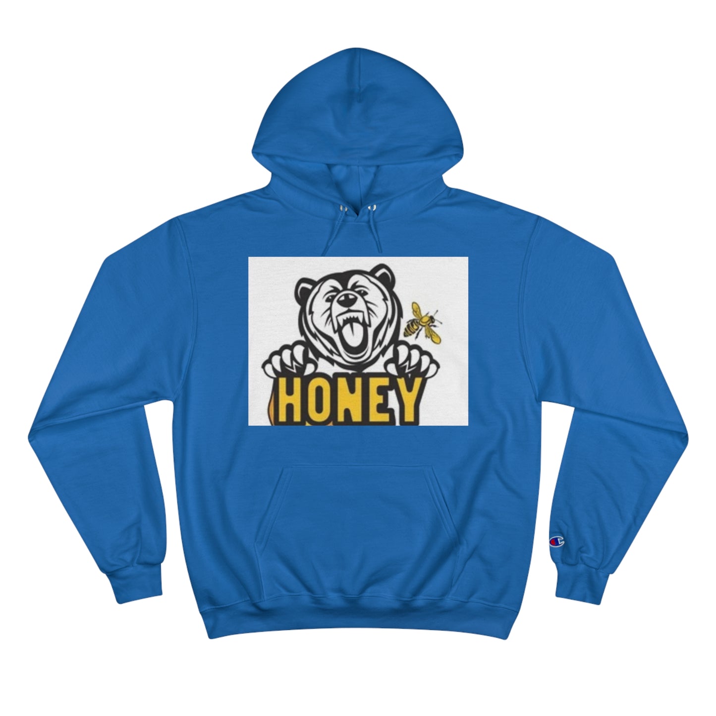 Honey Bear Champion Hoodie - Fun & Cozy Streetwear