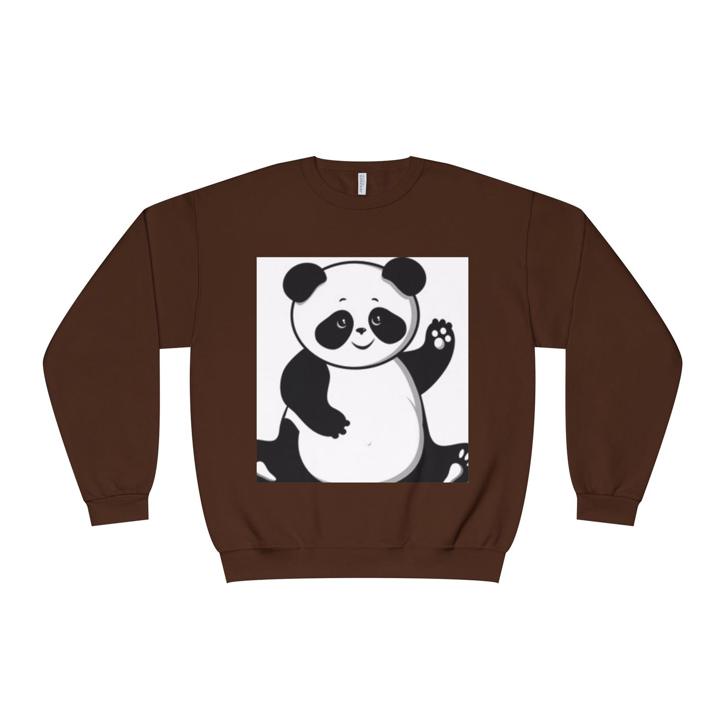 Cute Panda Unisex Crewneck Sweatshirt - Cozy Casual Wear for Animal Lovers