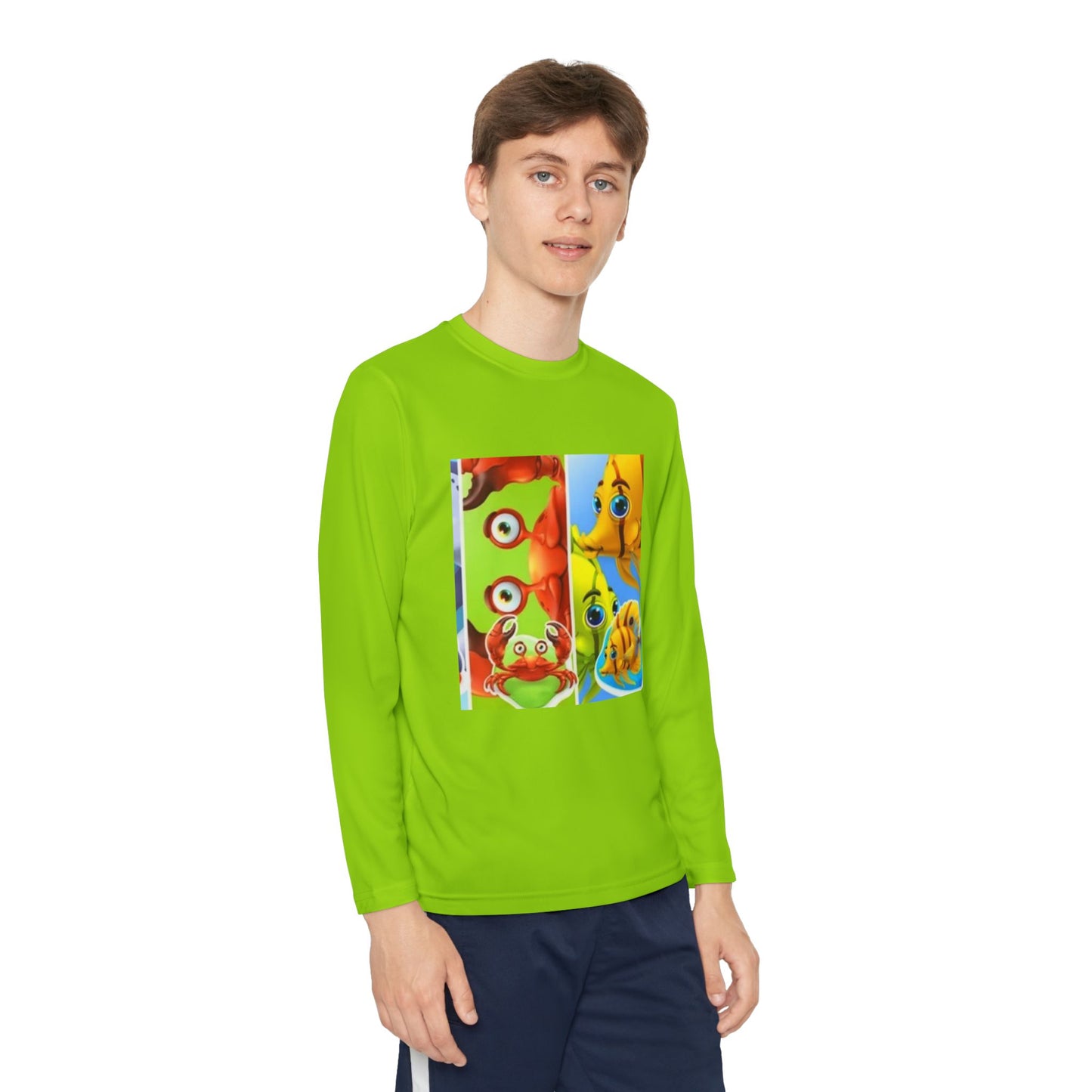 Vibrant Youth Long Sleeve Tee - Fun Animal Designs for Playful Kids