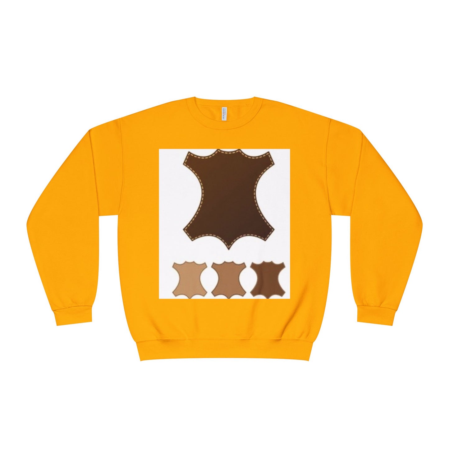 Artisan Leather Pattern Unisex Crewneck Sweatshirt