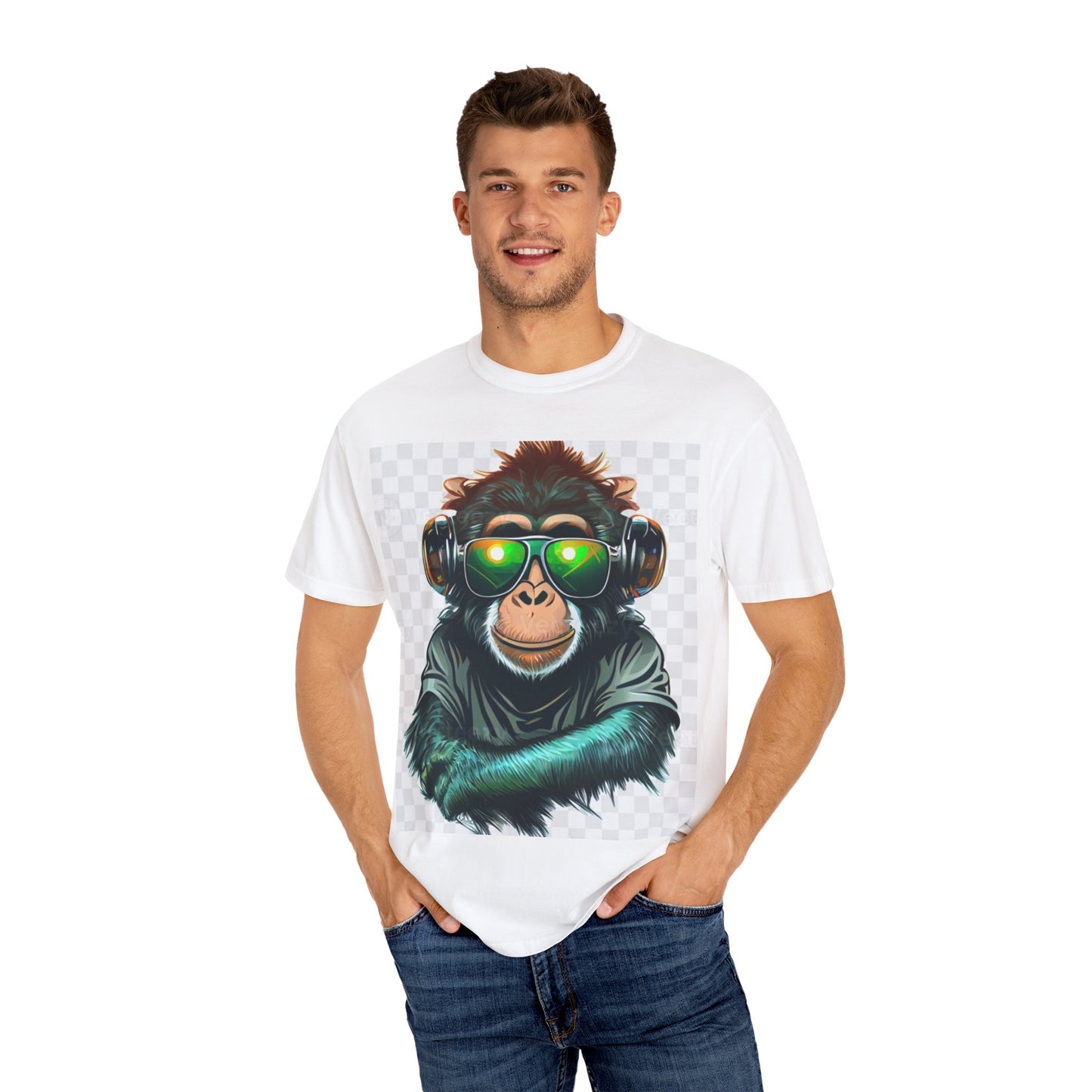 Cool Monkey Graphic Unisex T-Shirt - Perfect for Music Lovers & Casual Vibes