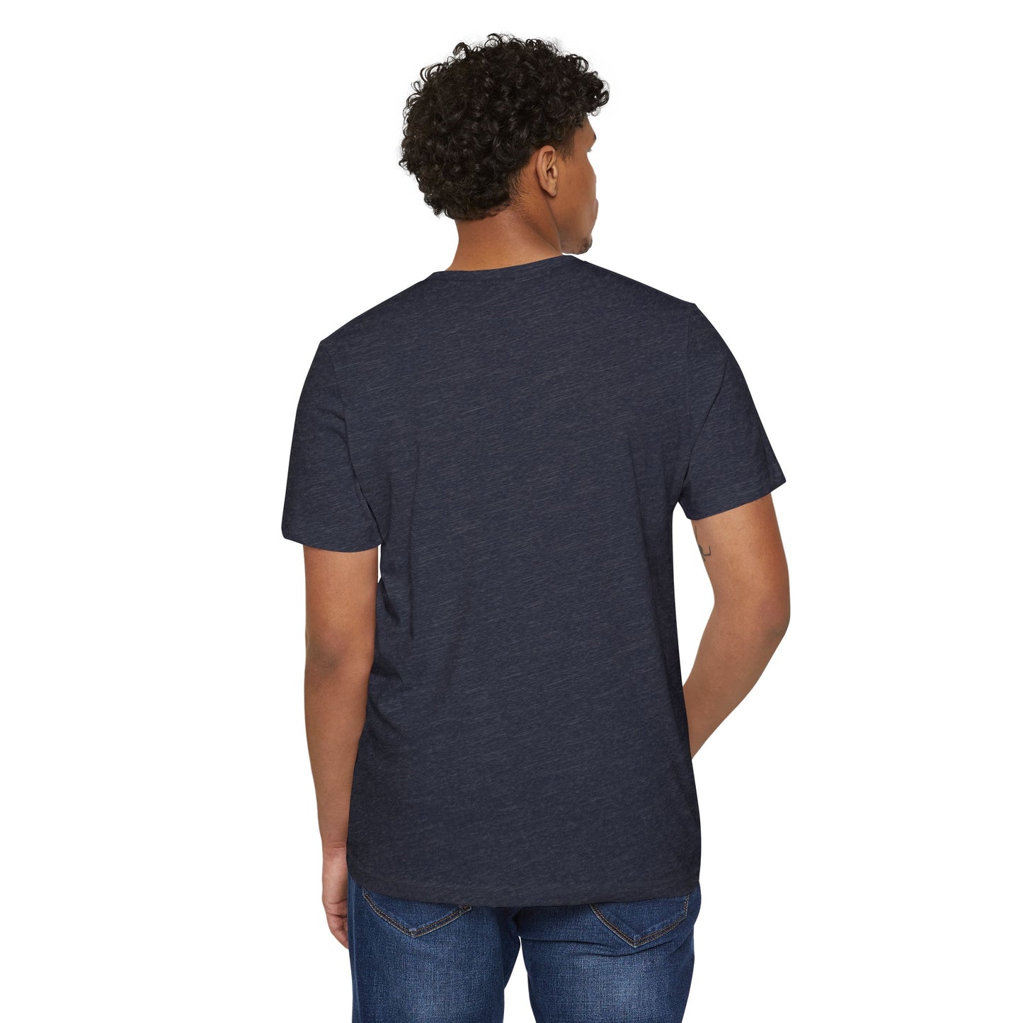 Eco-Friendly Unisex T-Shirt with Bold Zebra 'Y' Design