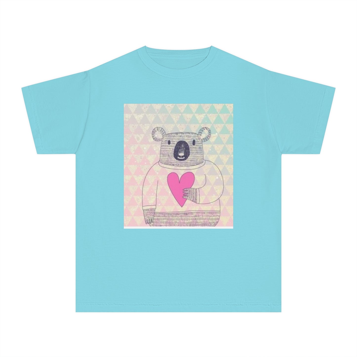 Cute Koala Love Youth Midweight Tee - Adorable Graphic Tee for Kids