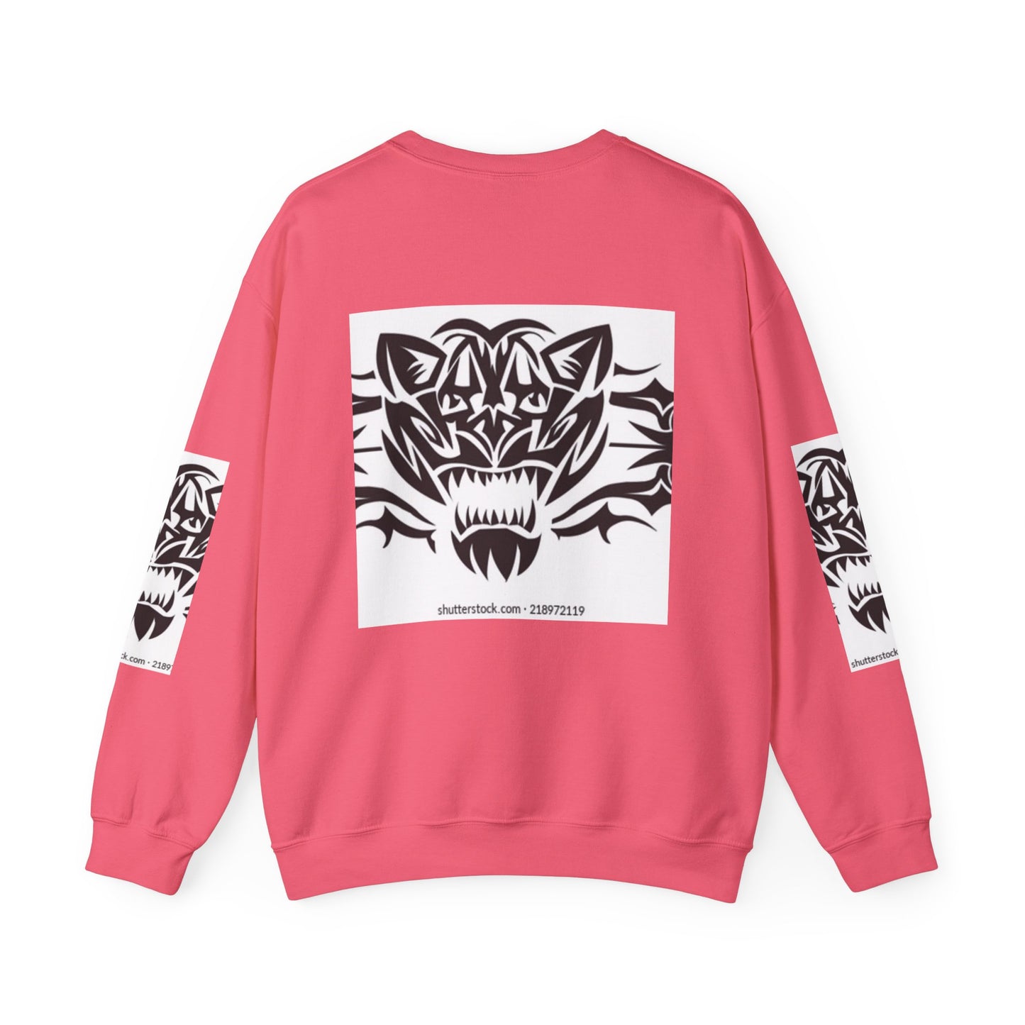 Bold Tiger Graphic Unisex Sweatshirt - Fierce Animal Design