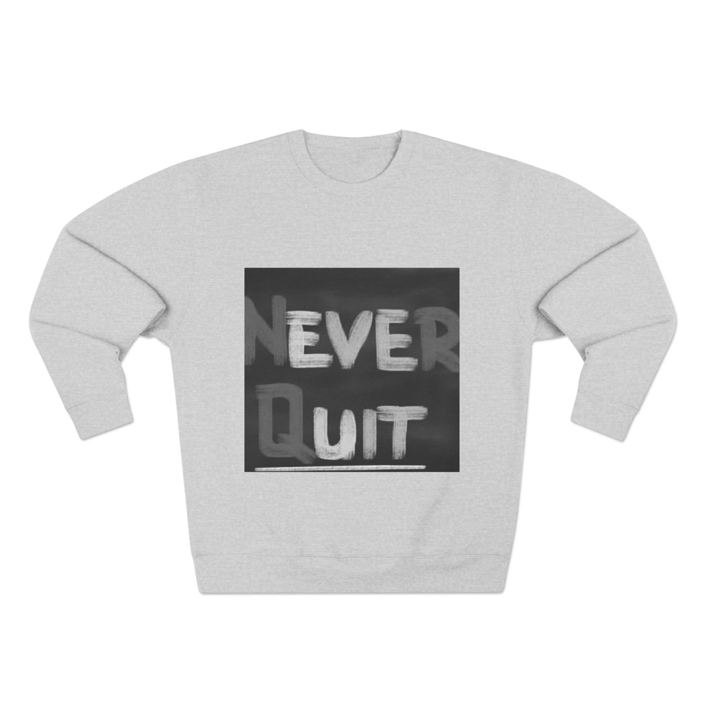 Artistic Black & White Floral Unisex Crewneck Sweatshirt