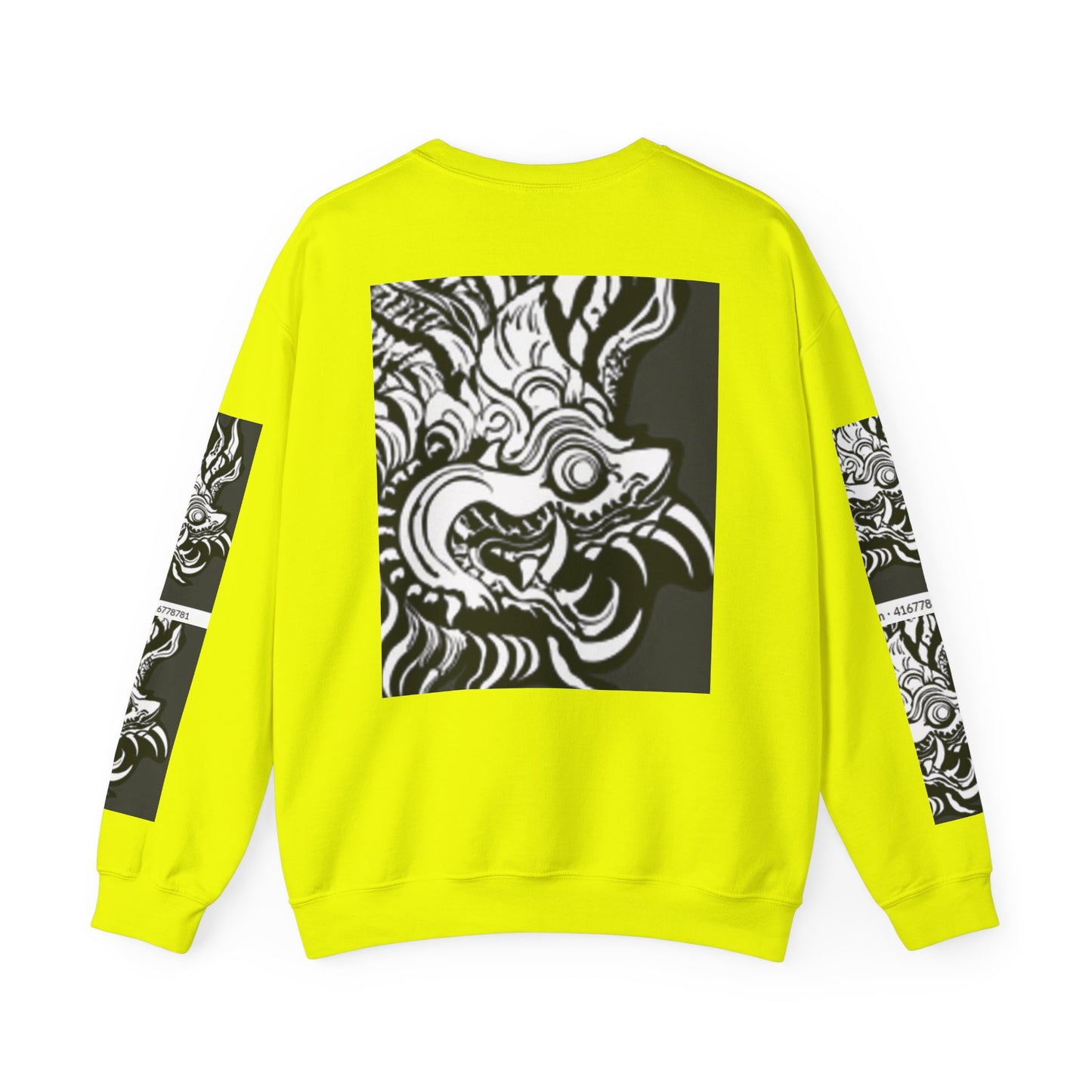 Bold Graphic Crewneck Sweatshirt - Unisex Heavy Blend™ - Perfect for Streetwear and Casual Outings
