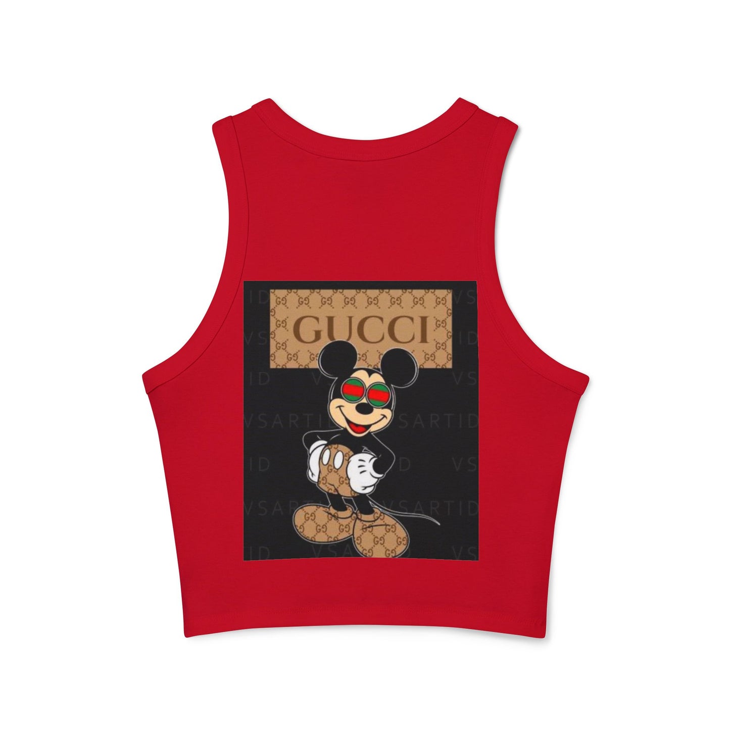 Trendy Women's Micro Rib Racer Tank Top - Stylish and Comfortable for Everyday Wear