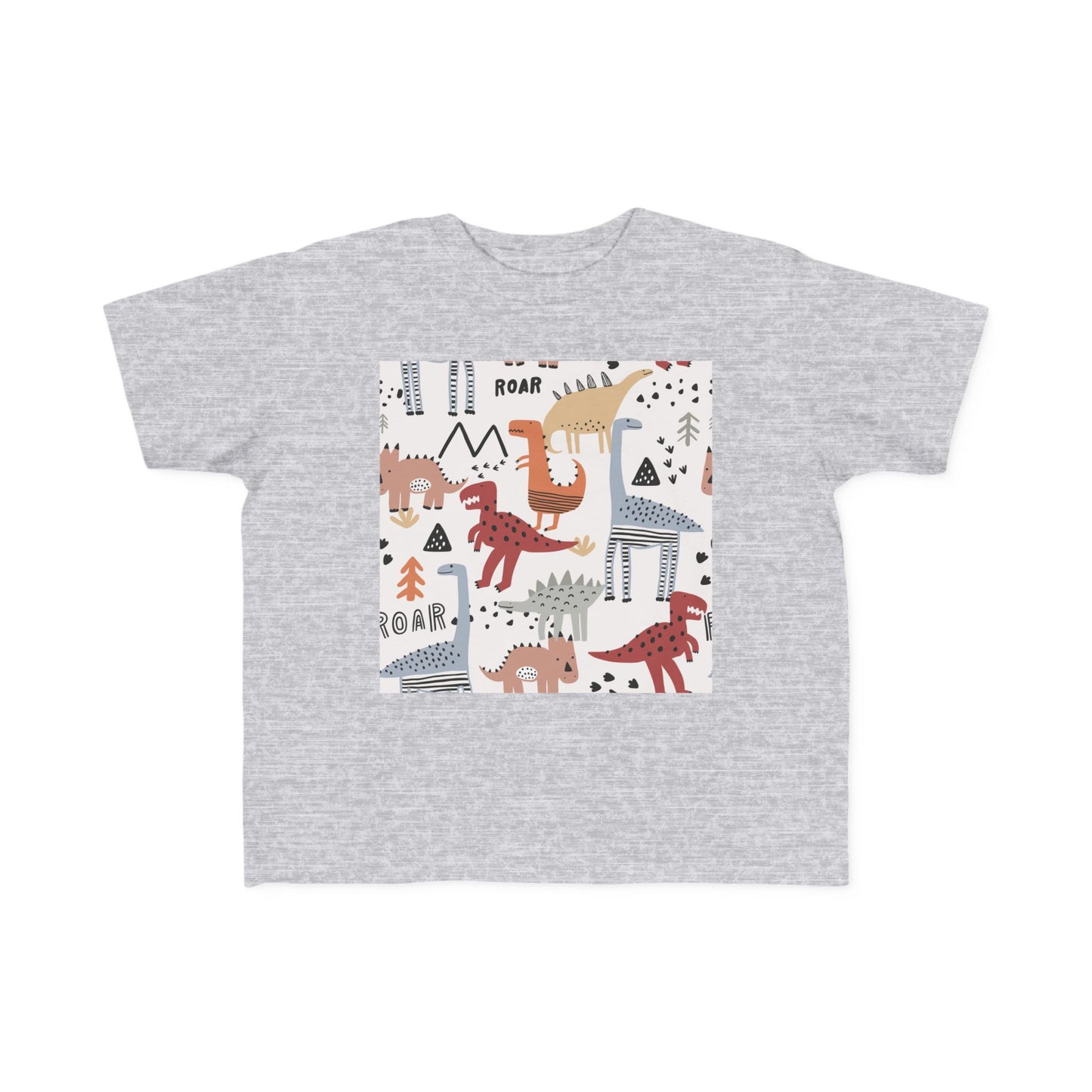 Toddler Dinosaur Jersey Tee - Fun Roar Design for Little Explorers