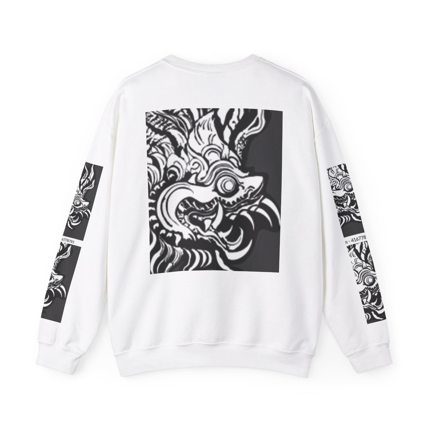 Bold Graphic Crewneck Sweatshirt - Unisex Heavy Blend™ - Perfect for Streetwear and Casual Outings