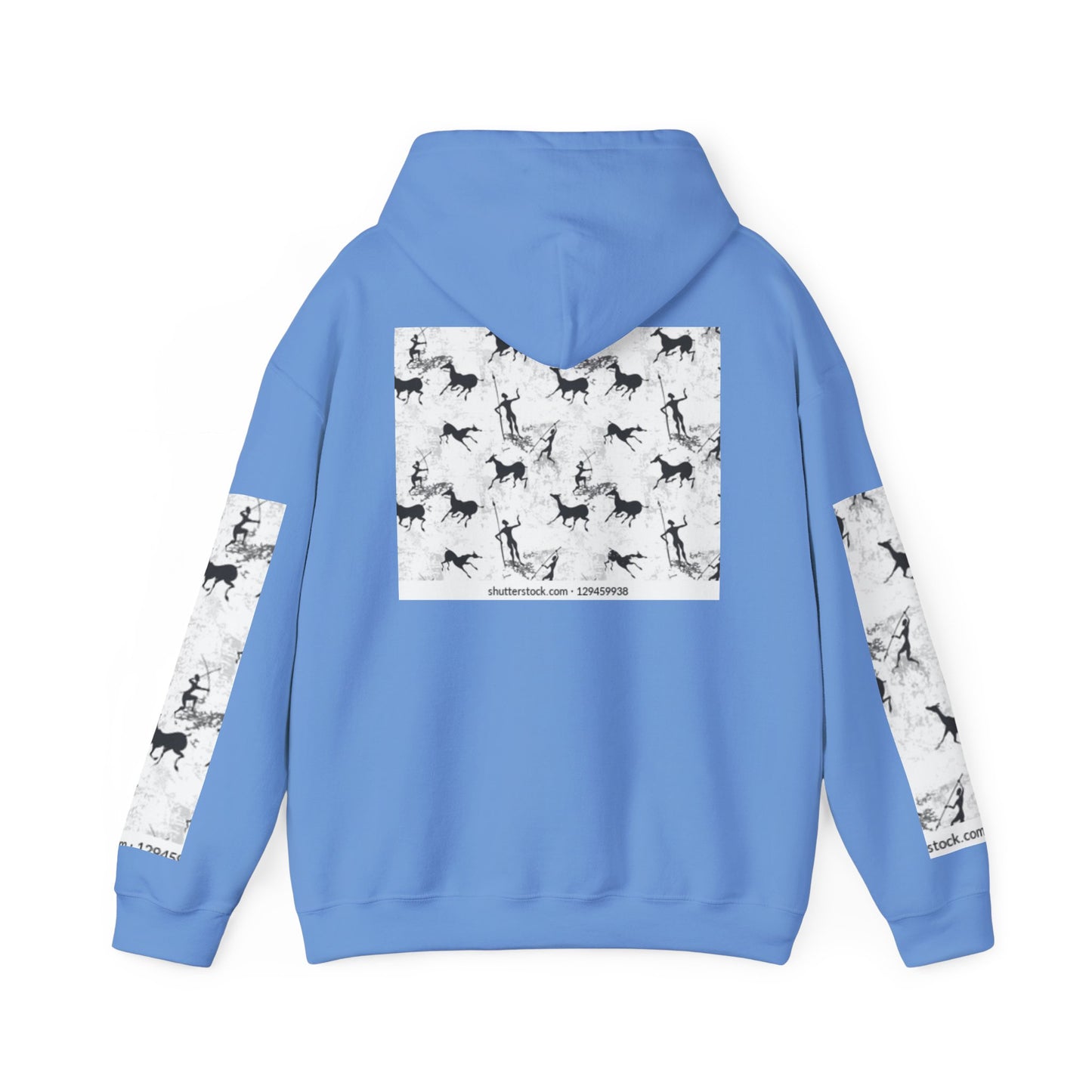 Unisex Heavy Blend Hooded Sweatshirt - Equestrian-Inspired Design
