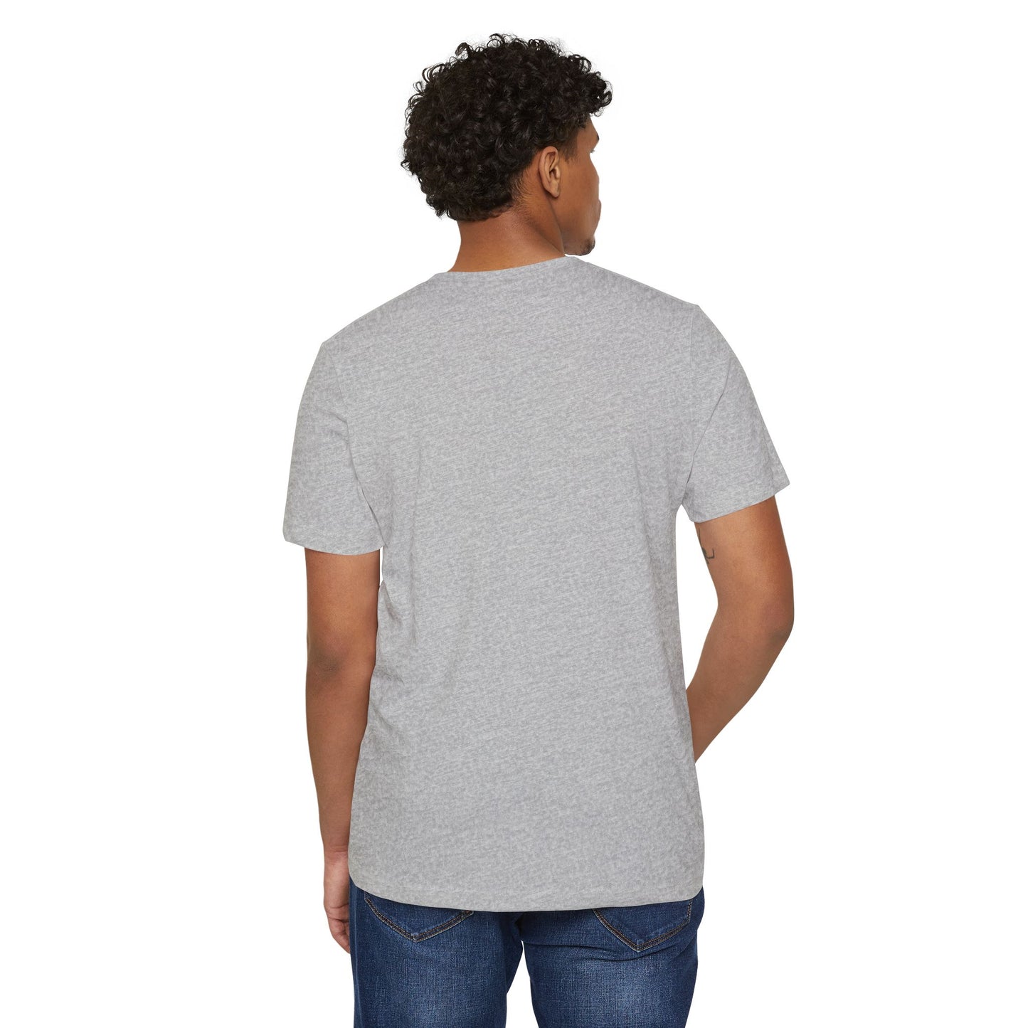 Eco-Friendly Unisex T-Shirt with Bold Zebra 'Y' Design