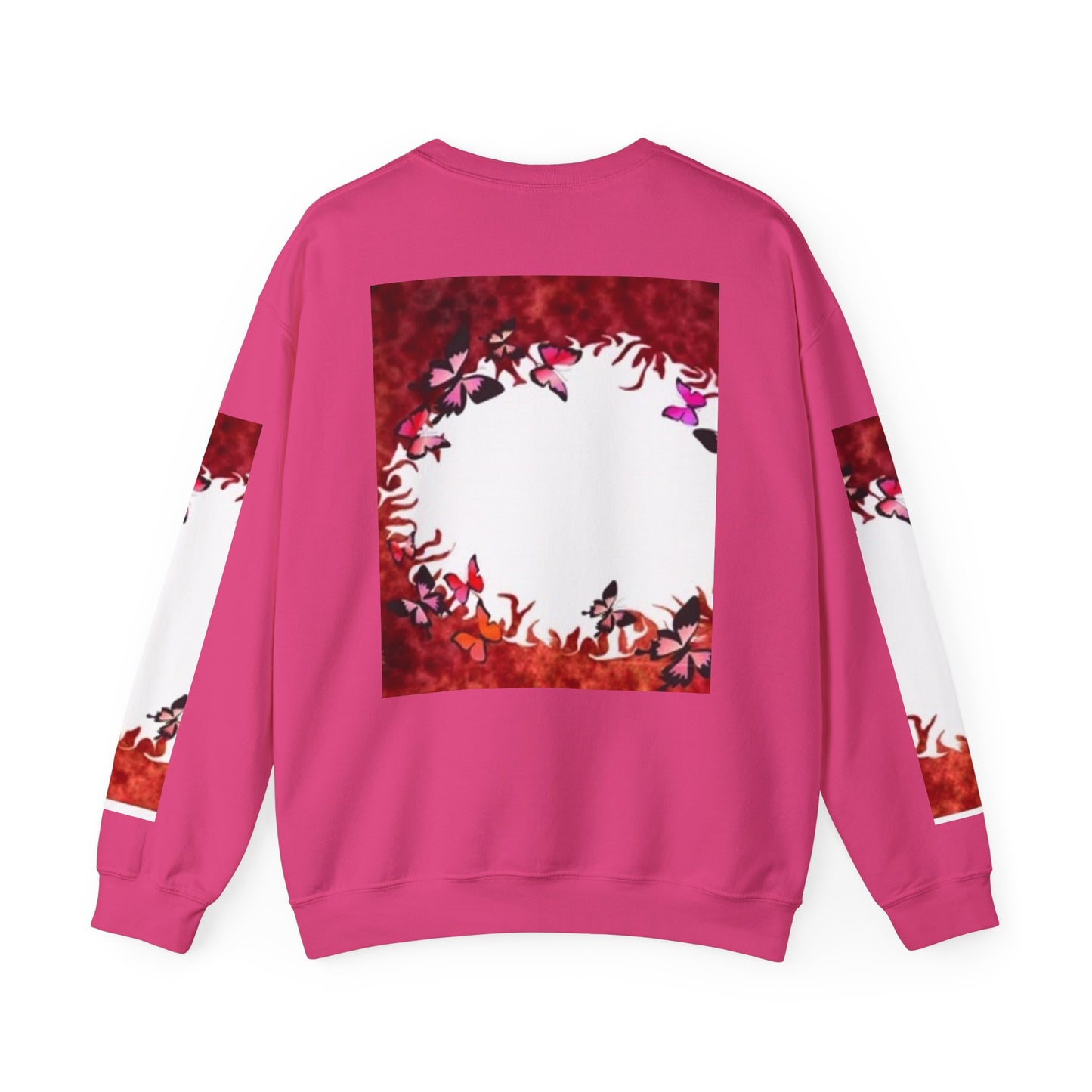 Floral Nature Crewneck Sweatshirt - Cozy Unisex Pullover for Nature Lovers