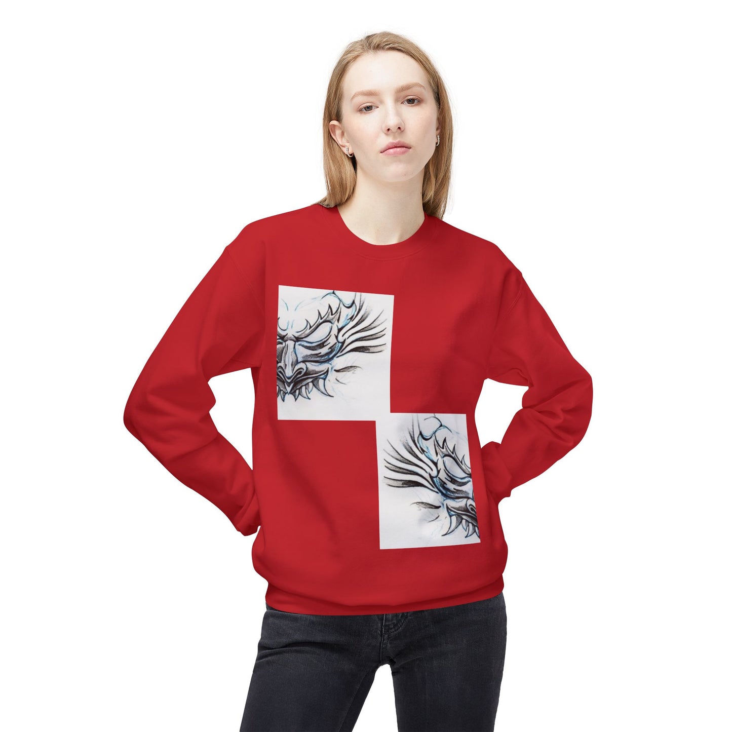 Unisex Midweight Softstyle Fleece Crewneck Sweatshirt