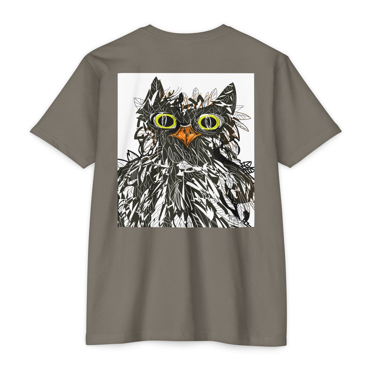 Whimsical Cat Graphic Unisex T-Shirt - Fun & Artsy Apparel