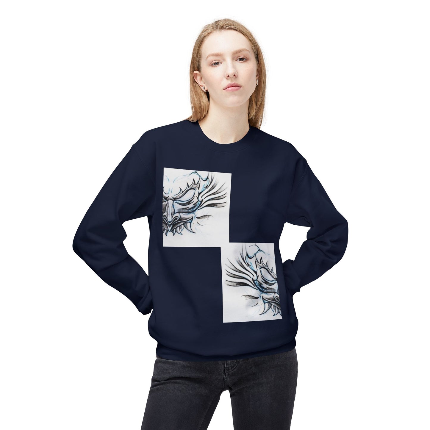 Unisex Midweight Softstyle Fleece Crewneck Sweatshirt