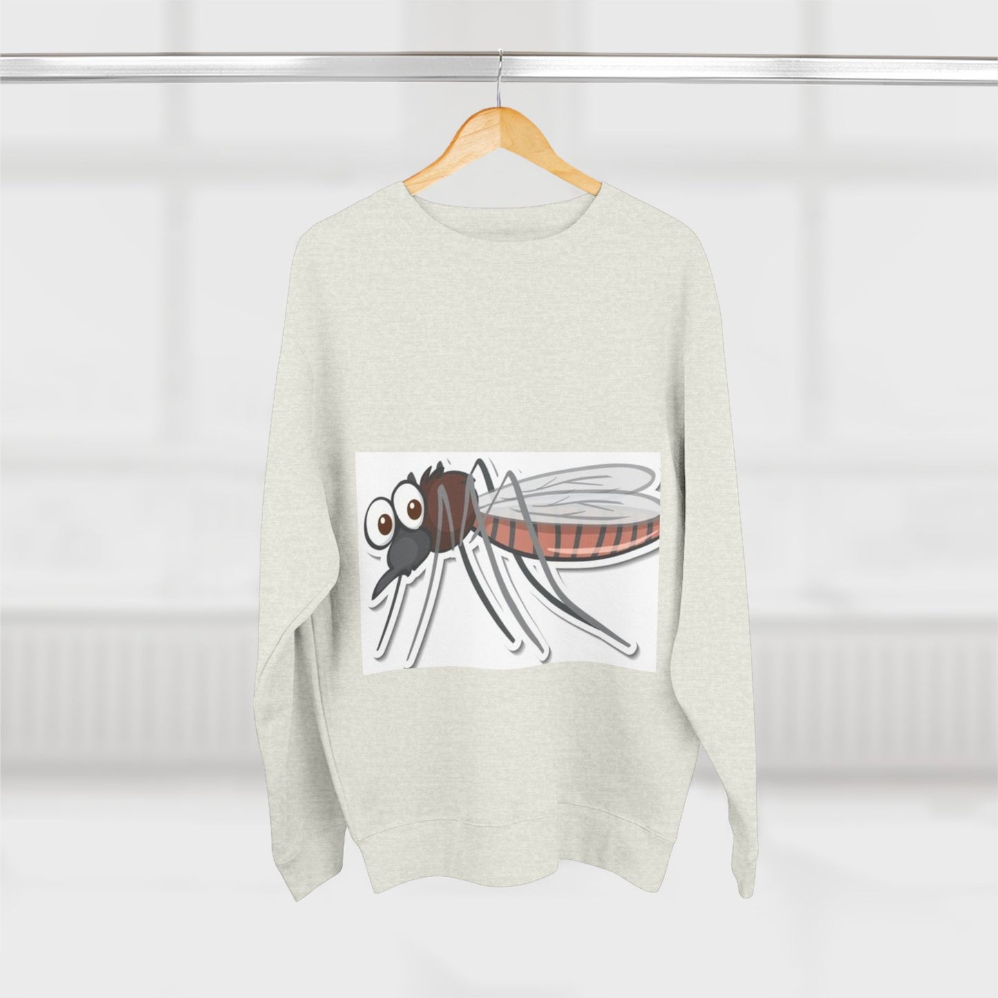Funny Mosquito Graphic Unisex Crewneck Sweatshirt