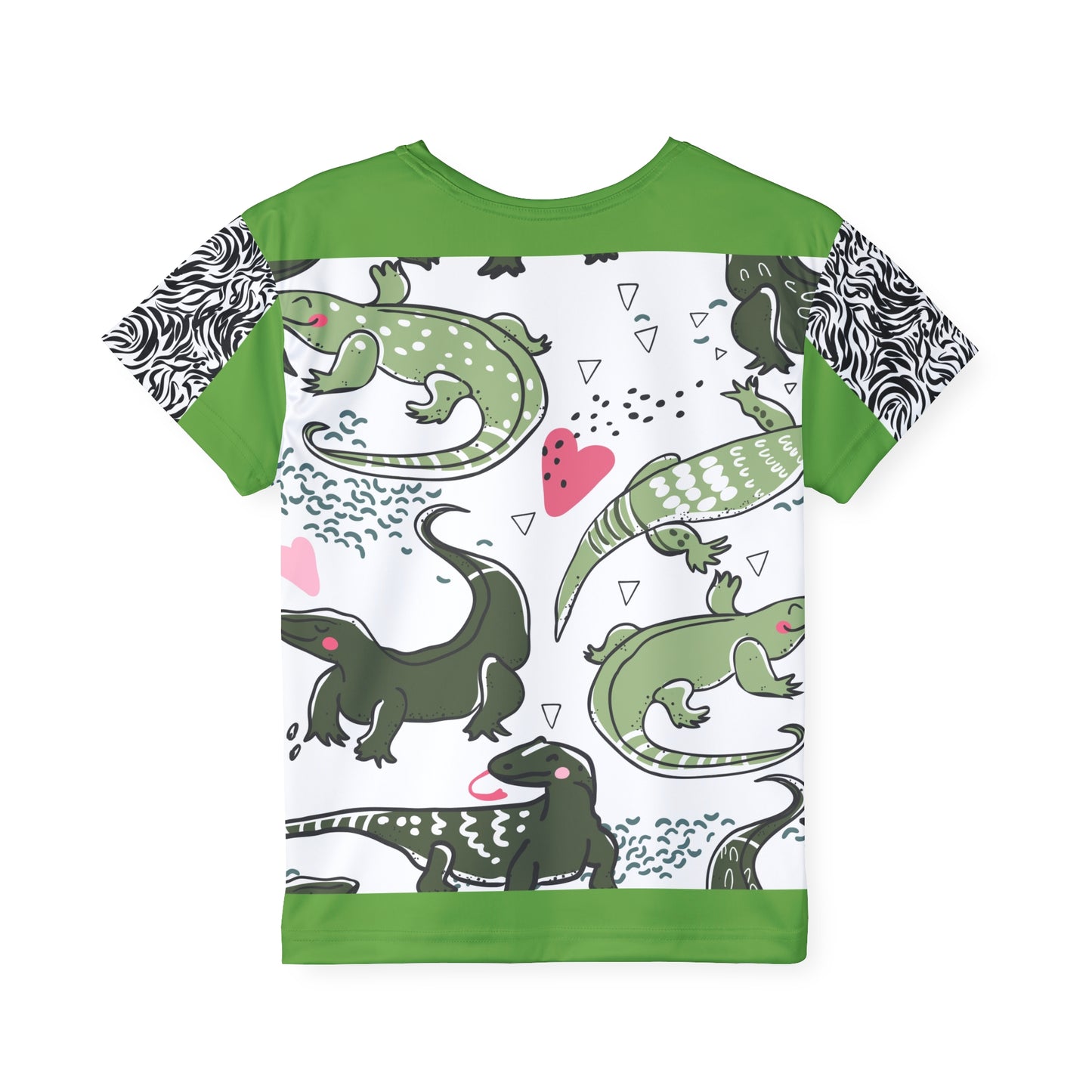 Dinosaur Kids Sports Jersey - Fun Playful Design for Active Adventures
