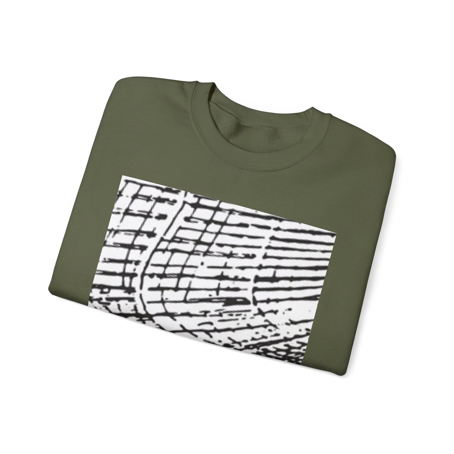 Artistic Unisex Crewneck Sweatshirt - Abstract Design for Cozy Vibes