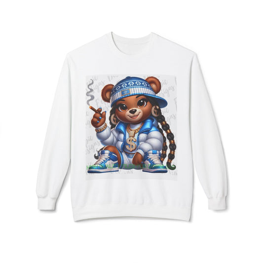 Cool Bear Streetwear Sweatshirt - Funky Unisex Crewneck with Attitude