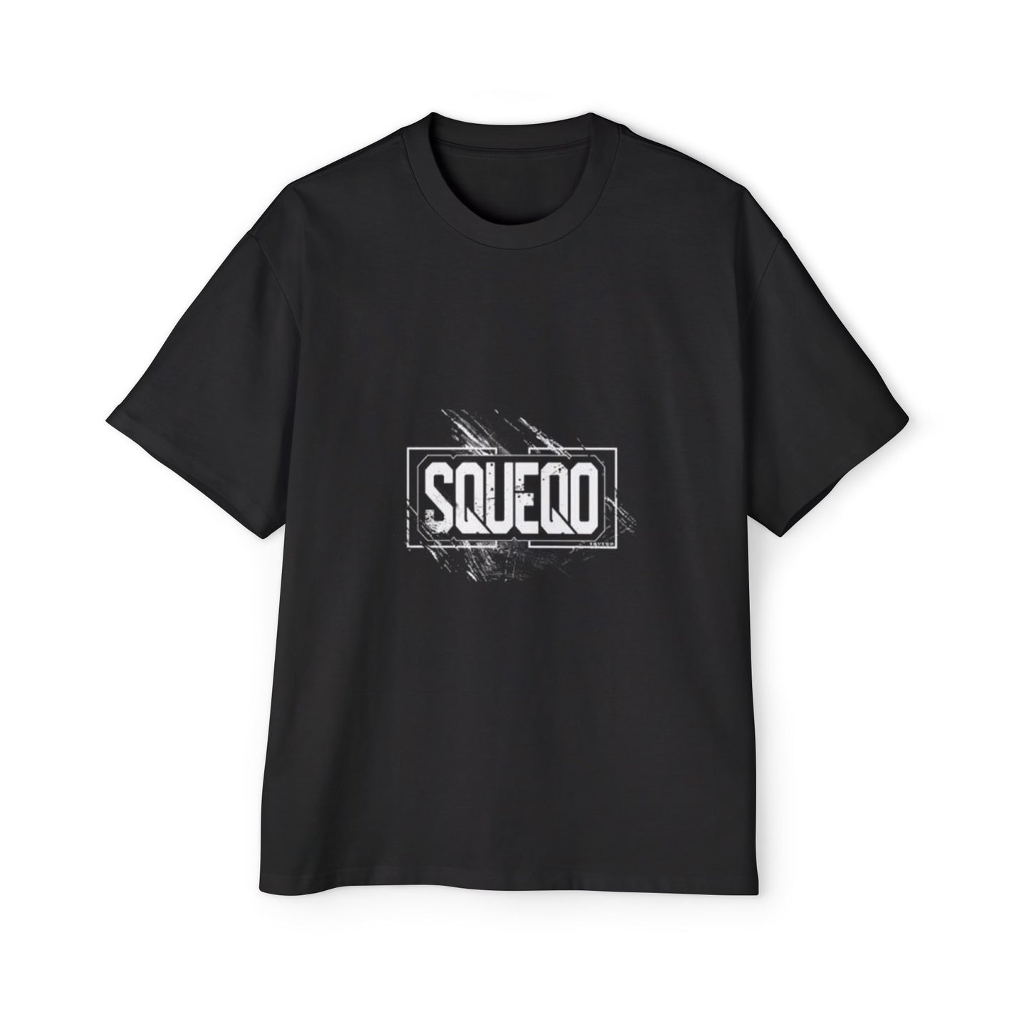 SQUEQO Graphic Heavy Oversized Tee for Casual Style