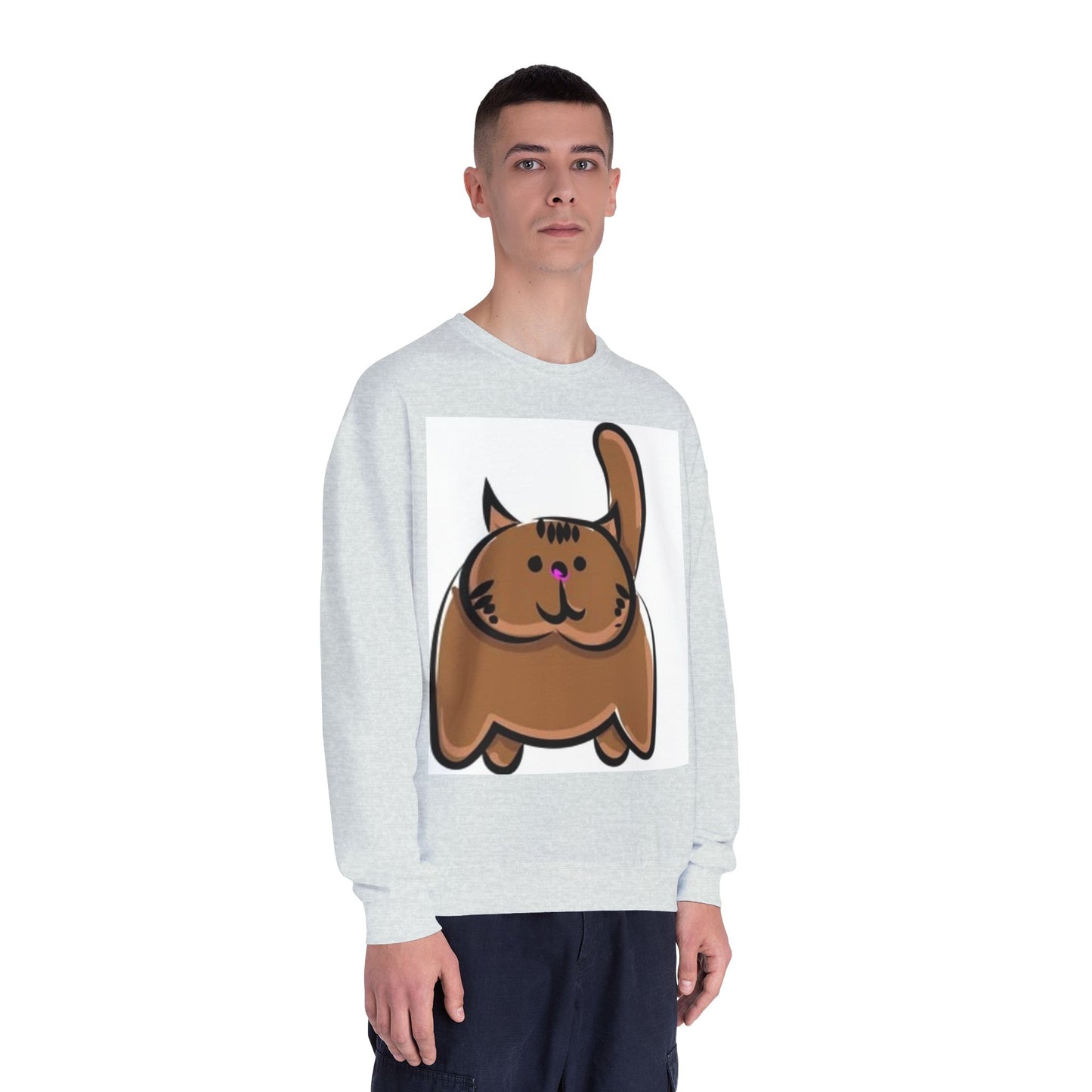 Cute Cartoon Cat Unisex Sweatshirt