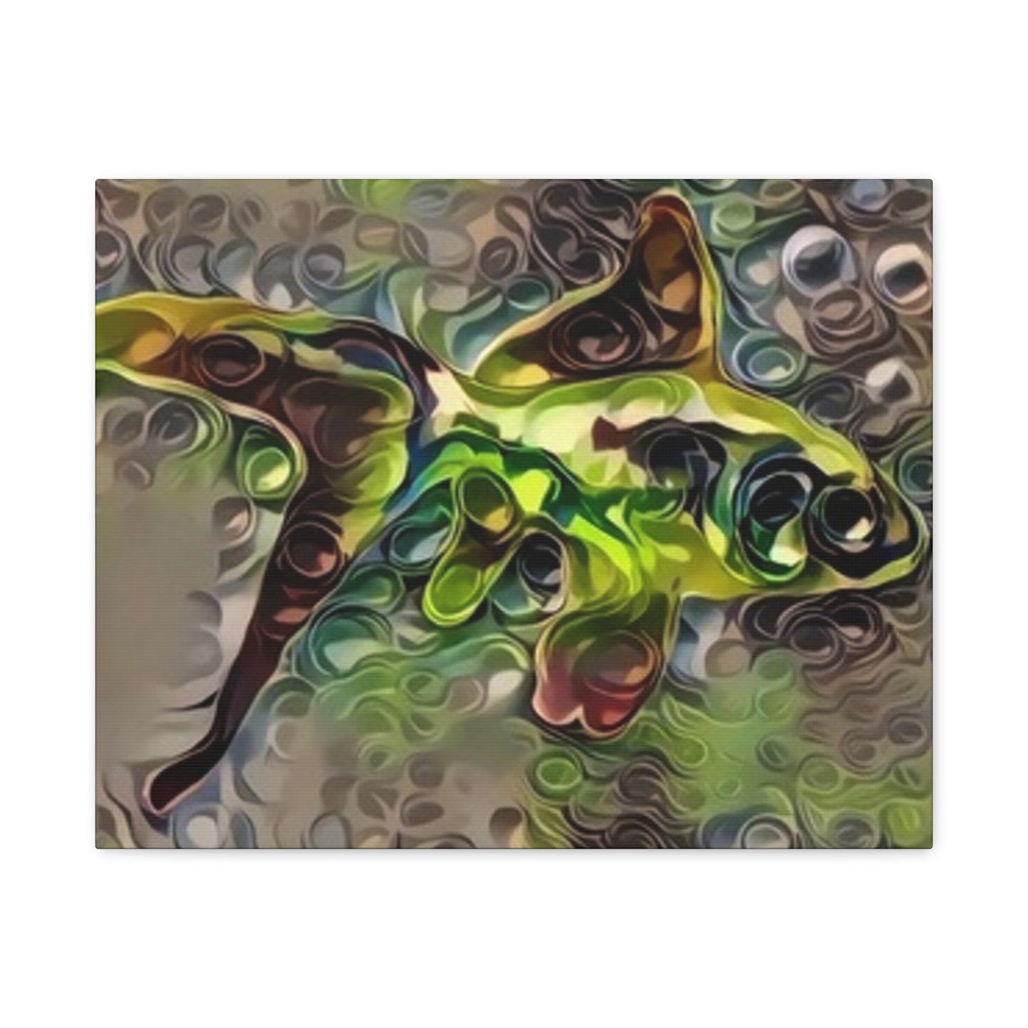 Abstract Nature Canvas Art - Stretched Matte Wall Decor
