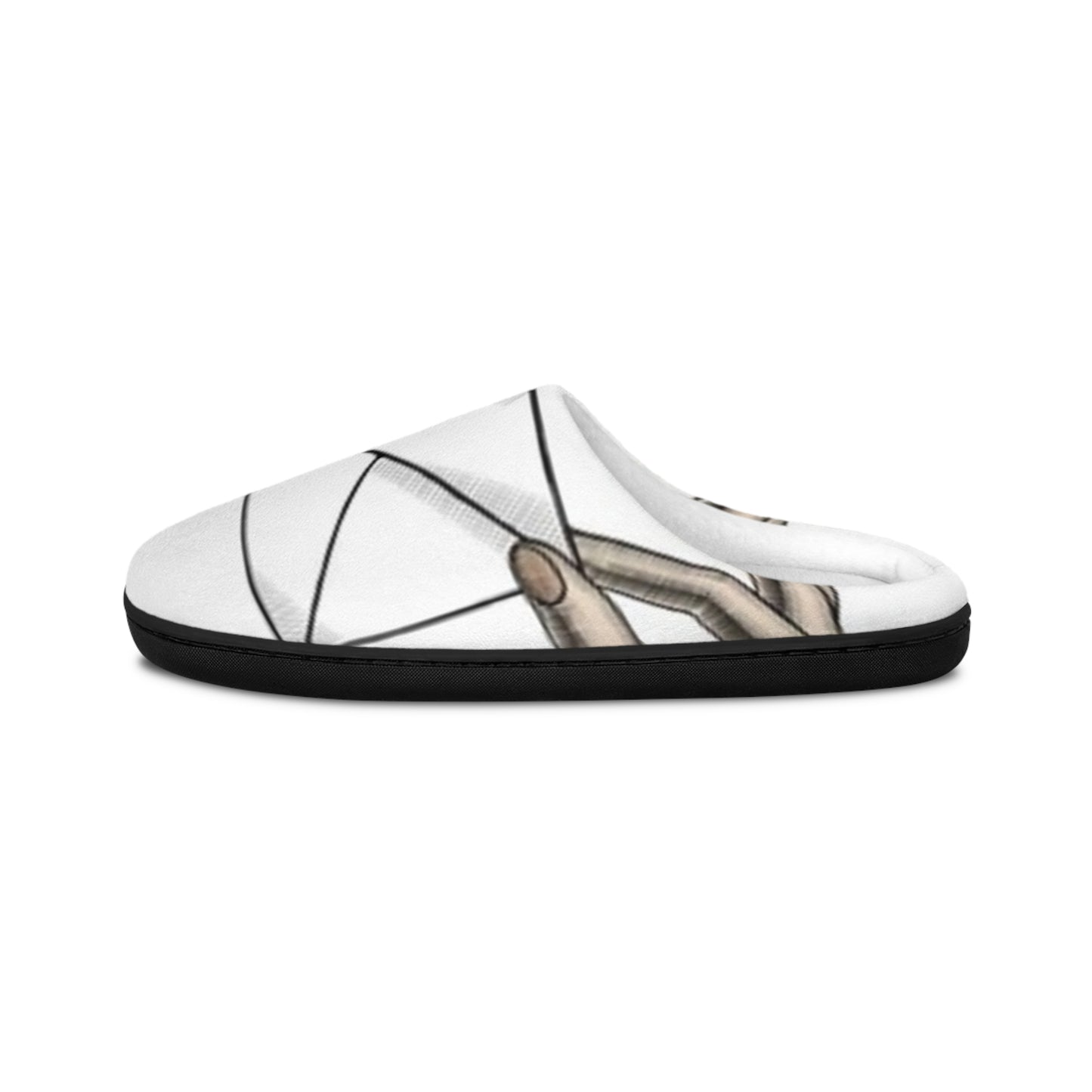 Artistic Men's Indoor Slippers - Cozy and Stylish Home Footwear