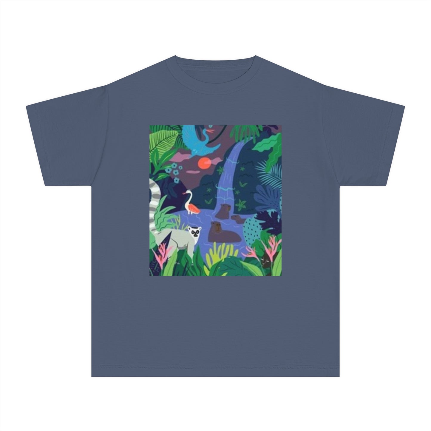 Colorful Jungle Adventure Youth Tee